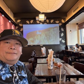 HINODEYA Ramen Union Square - Me Inside Hinodeya Ramen Restaurant - Ramen Near Me - San Francisco, California