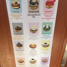 Really interesting sufignot donut flavors for Hanukah. Unfortunately they are out but now I know where to go next year! Really interesting sufignot donut flavors for Hanukah. Unfortunately they are out but now I know where to go next year!