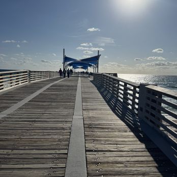 Pompano Beach Pier - Morning run approach - Local Flavor Near Me - Pompano Beach, Florida