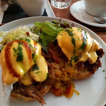 Catch 122 - Smoked Pork Shoulder Benny - Breakfast & Brunch Near Me - North Vancouver, British Columbia Catch 122 - Smoked Pork Shoulder Benny - Breakfast & Brunch Near Me - North Vancouver, British Columbia