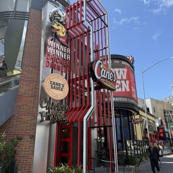 Raising Cane's Chicken Fingers - Right across from AMC Theaters - Fast Food Near Me - Universal City, California Raising Cane's Chicken Fingers - Right across from AMC Theaters - Fast Food Near Me - Universal City, California
