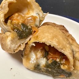 Spinach and Cheese  Empanada