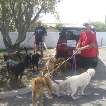 Bruce's Beach - dog walkers heading for the beach path - Parks Near Me - Manhattan Beach, California