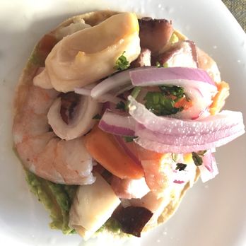 Mariscos Doña Concha - Seafood combo Tostada!!!! - Seafood Near Me - Manzanillo, COL Mariscos Doña Concha - Seafood combo Tostada!!!! - Seafood Near Me - Manzanillo, COL