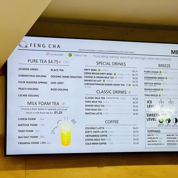Feng Cha Teahouse - Bubble Tea Near Me - Fullerton, California