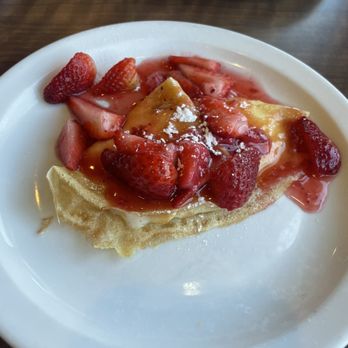 Denny's - Strawberry Vanilla Crepe - Diners Near Me - Northridge, California