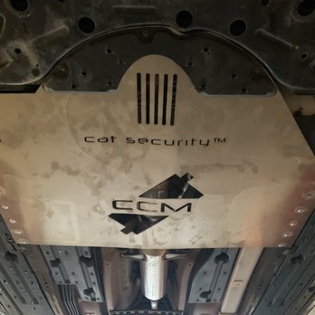 Pele's Muffler Works - The steel plate that makes your Prius theft proof from Catalytic Converter thieves. - Auto Repair Near Me - Albany, California