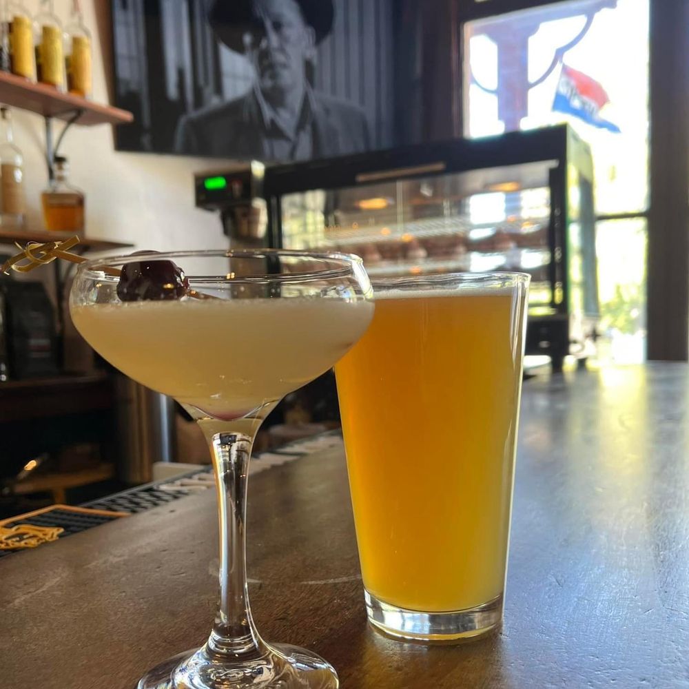 The Odeon Saloon - Cherry Dress signature cocktail and draft - Bars Near Me - Dayton, Nevada