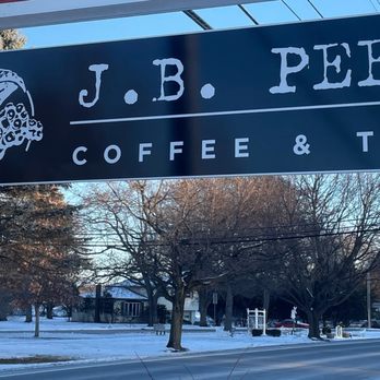 JB Peel Coffee & Tea - New Signage - Coffee Roasteries Near Me - Red Hook, New York