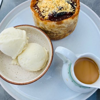 Ember & Rye - Apple pie. Flaky crust, ice cream was really good too. - Seafood Near Me - Carlsbad, California Ember & Rye - Apple pie. Flaky crust, ice cream was really good too. - Seafood Near Me - Carlsbad, California