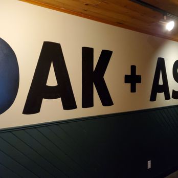 Oak and Ash - the sign for oak and ash - Barbeque Near Me - Dowagiac, Michigan