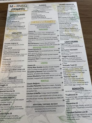 Menu photo 1 Morning Crumbs Mukwonago, WI Menu photo 1 Morning Crumbs Mukwonago, WI