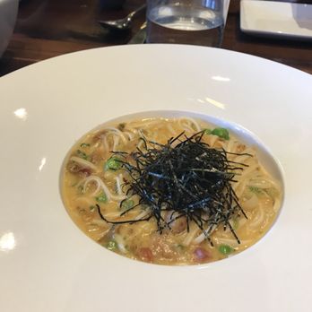 Morimoto Napa - Sea urchin carbonara - Japanese Near Me - Napa, California
