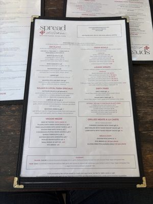 Menu photo 1 Spread Kitchen Sonoma, CA Menu photo 1 Spread Kitchen Sonoma, CA
