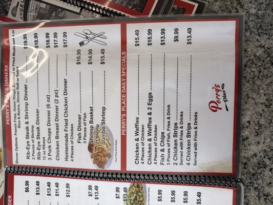 Menu photo 5 Perry’s Place Anaheim, CA