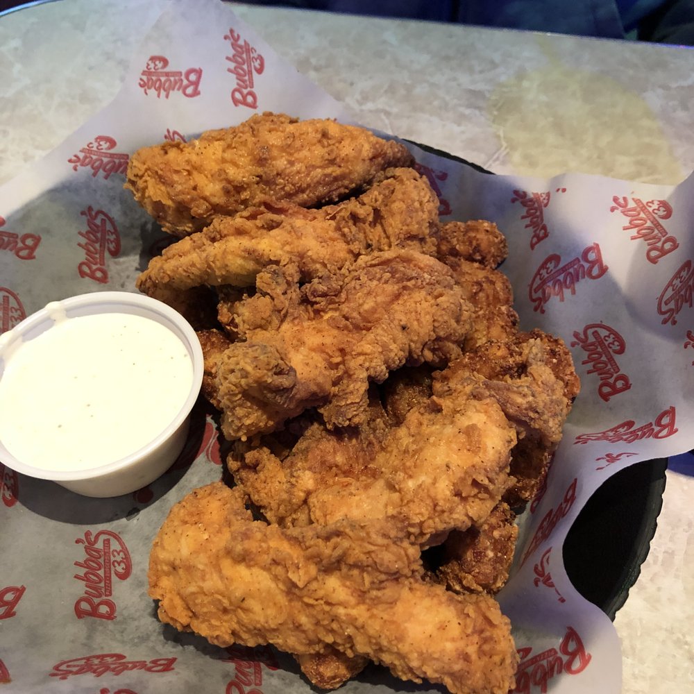 Bubba's 33 - Chicken strips w/tater tots - Pizza Near Me - Oklahoma City, Oklahoma