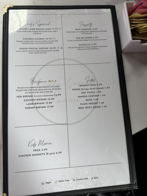 Menu photo 4 Curry Corner Smithfield, NC