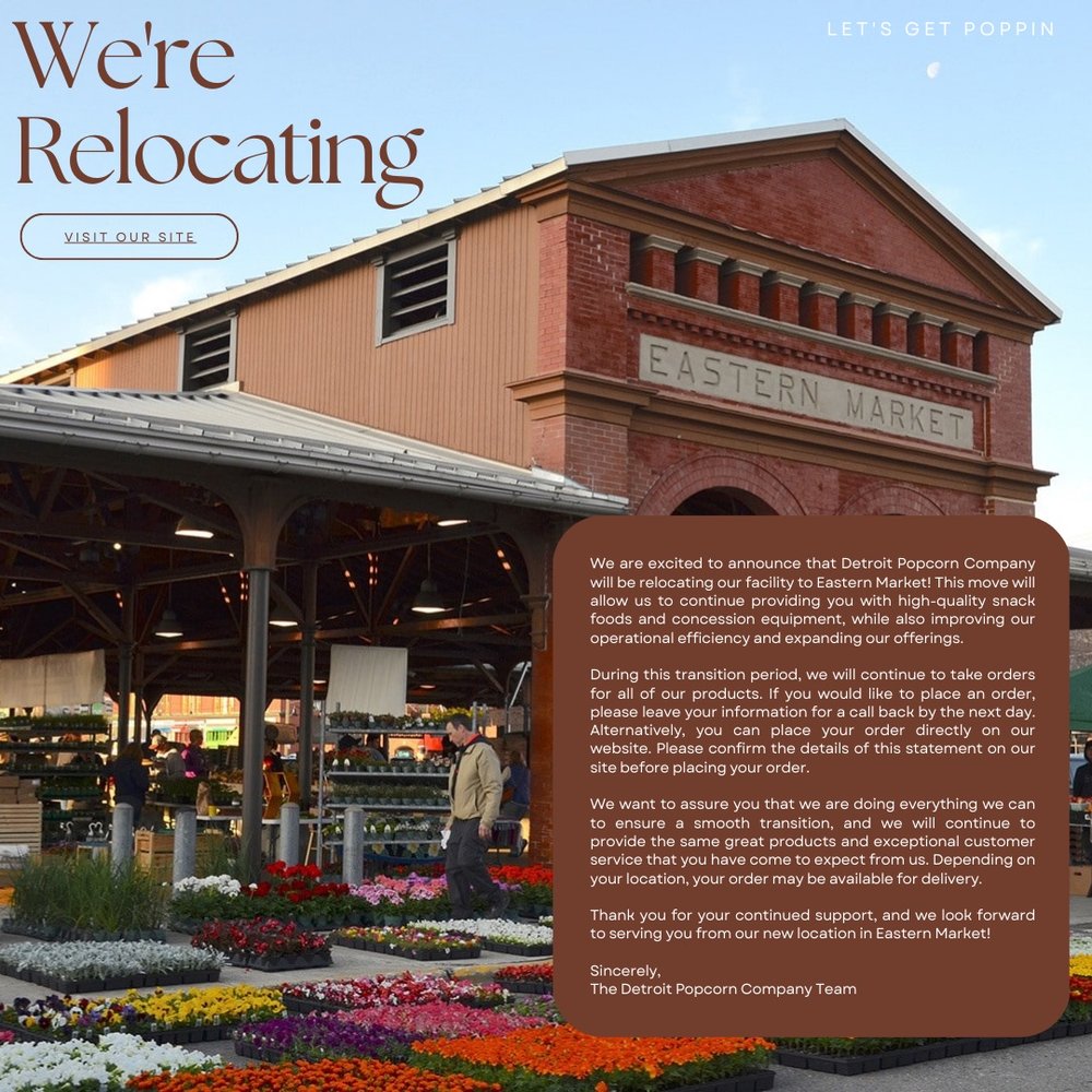 DETROIT POPCORN COMPANY Updated October 2024 103 Photos & 28