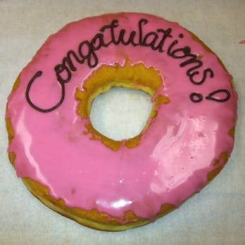 Sugar N Spice - 9 inch birthday glaze doughnut!!! $7.49 - Bakeries Near Me - Goodyear, Arizona Sugar N Spice - 9 inch birthday glaze doughnut!!! $7.49 - Bakeries Near Me - Goodyear, Arizona