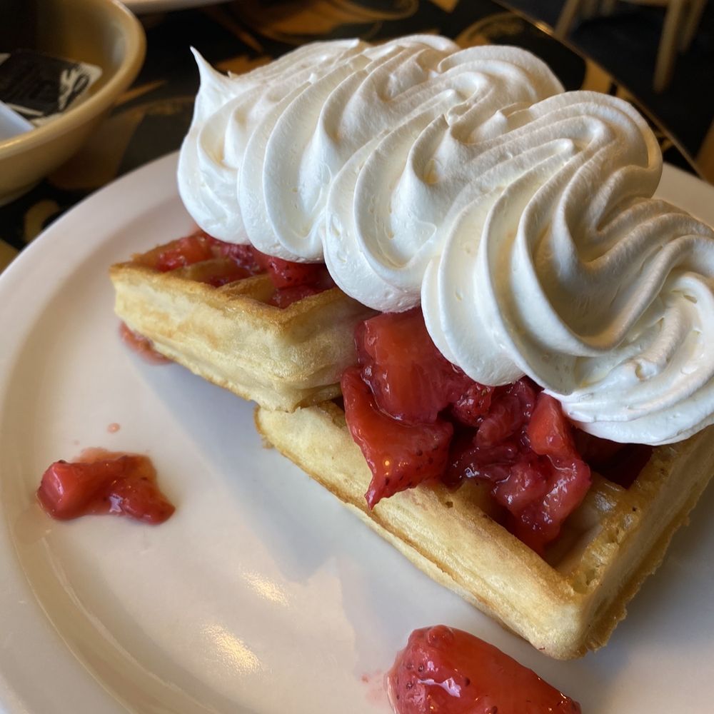 Wolfgang's Restaurant - 1/2 order of strawberry waffles - Breakfast & Brunch Near Me - Grand Rapids, Michigan Wolfgang's Restaurant - 1/2 order of strawberry waffles - Breakfast & Brunch Near Me - Grand Rapids, Michigan