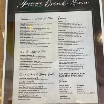 Taverna Costera - Menu - Asian Fusion Near Me - Las Vegas, Nevada Taverna Costera - Menu - Asian Fusion Near Me - Las Vegas, Nevada