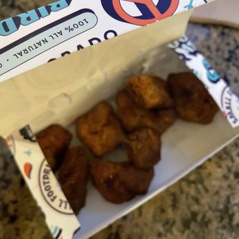 Birdcall - All Natural Chicken - 6 Piece Chicken Nuggets- burnt (disappointed) - Chicken Shop Near Me - Denver, Colorado
