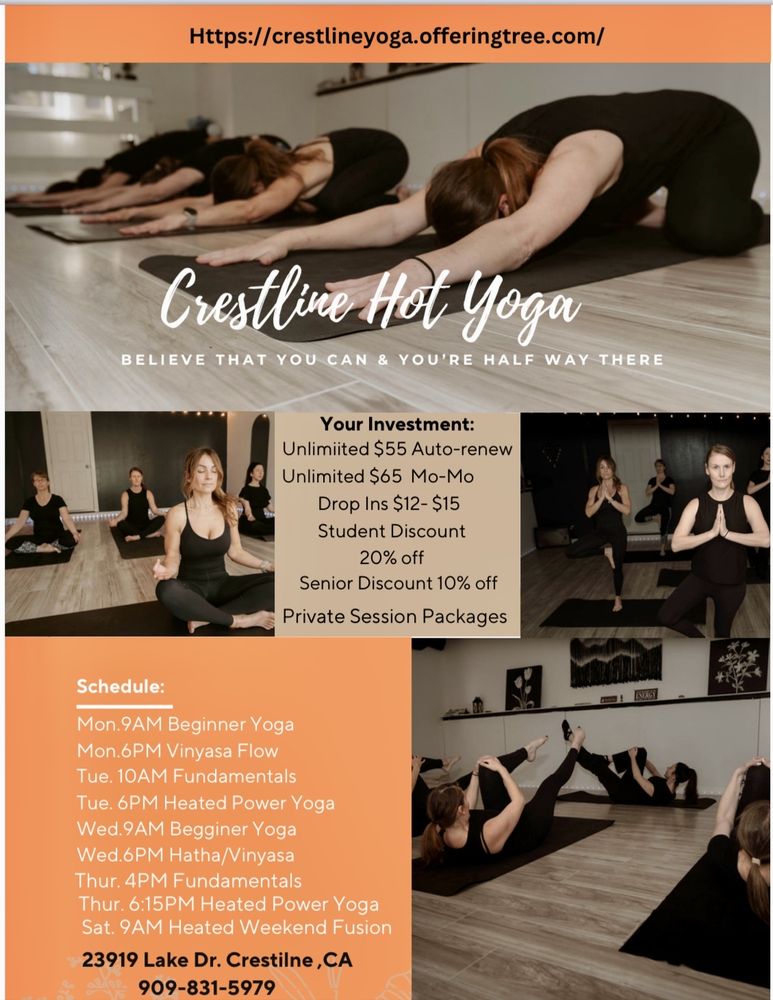 Crestline Hot Yoga Logo