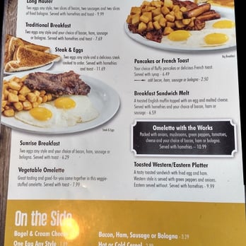 Irving - Menu (2016-Subject To Change) - Gas Stations Near Me - Truro Heights, Nova Scotia