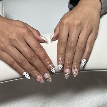 Wisdom Salon and Spa - GelX with Nail Art and Gems | Nails by Aileen - Hair Salons Near Me - Elk Grove, California Wisdom Salon and Spa - GelX with Nail Art and Gems | Nails by Aileen - Hair Salons Near Me - Elk Grove, California