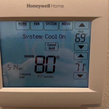 All-Ways Air Control - Thermostat not regulating house temp (furnace won't shut off). Pic taken 19-Jan-23 - Heating & Air Conditioning/HVAC Near Me - Tacoma, Washington