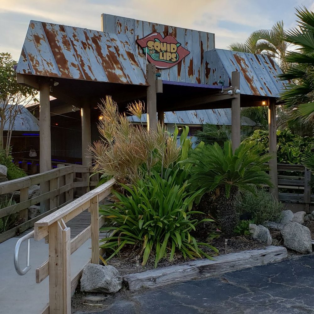 Squid Lips - Front of building - Seafood Near Me - Cocoa Beach, Florida Squid Lips - Front of building - Seafood Near Me - Cocoa Beach, Florida