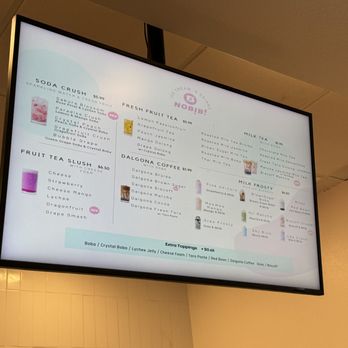 Nobibi - Menu 2 - Ice Cream & Frozen Yogurt Near Me - Buena Park, California