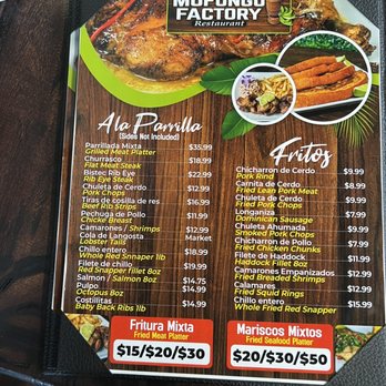 Mofongo Factory Restaurant - Menu - Dominican Near Me - Boston, Massachusetts Mofongo Factory Restaurant - Menu - Dominican Near Me - Boston, Massachusetts