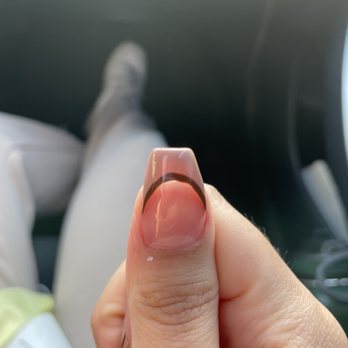 Royal Nails Spa - Not perfect lines and didn't add the extra lines I wanted surrounding the tips - Nail Salons Near Me - Livermore, California Royal Nails Spa - Not perfect lines and didn't add the extra lines I wanted surrounding the tips - Nail Salons Near Me - Livermore, California