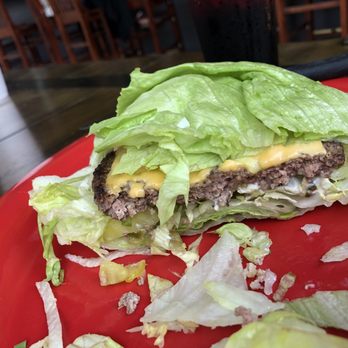 Chip's Old Fashioned Hamburgers - Lettuce wrapped 1/3 lb cheeseburger - Fish & Chips Near Me - Plano, Texas