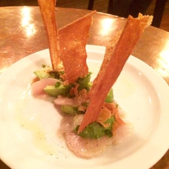 Ember - Yellowtail Crudo - August Menu - New American Near Me - Arroyo Grande, California Ember - Yellowtail Crudo - August Menu - New American Near Me - Arroyo Grande, California