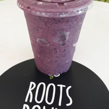 Roots Bowls - Saturday blueberry, pineapple, mango, ginger, coconut water and low-fat yogurt. Creating my own and I love it! - Juice Bars & Smoothies Near Me - San Diego, California Roots Bowls - Saturday blueberry, pineapple, mango, ginger, coconut water and low-fat yogurt. Creating my own and I love it! - Juice Bars & Smoothies Near Me - San Diego, California