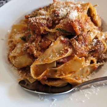 Uliveto - Veal ragu tagliatelle - Mediterranean Near Me - Richmond, Virginia Uliveto - Veal ragu tagliatelle - Mediterranean Near Me - Richmond, Virginia