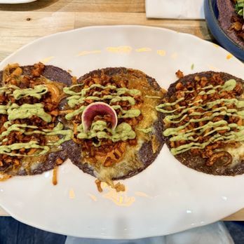 Santo Fish Restaurant - Pulki Tacos- octopus and cheese tacos. Never had before, will dream about from now on - Seafood Near Me - Pico Rivera, California