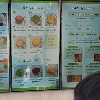 Bake & Che - Menu - Desserts Near Me - Westminster, California