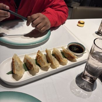 Lao Sze Chuan - Pan Fried Pork Dumplings 6 - Szechuan Near Me - Orange, Ohio Lao Sze Chuan - Pan Fried Pork Dumplings 6 - Szechuan Near Me - Orange, Ohio