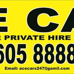 Ace Cars - Ace cars 24/7 Private Hire Cars Services.