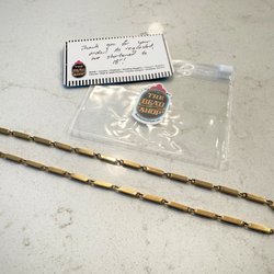 The Bead Shop - Bar Link Chain 18" (custom length request)