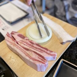 336 Korean Wet Aging BBQ House - Pork belly