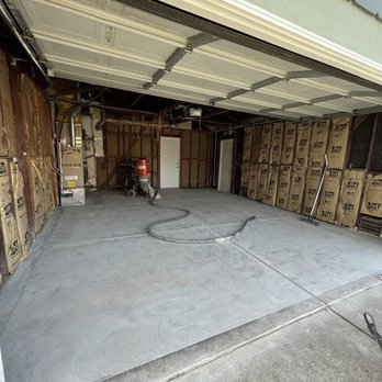 Epoxy Armor Systems - Day 1 prep work - grinded cement and leveled floor - Flooring Near Me - Rancho Cordova, California Epoxy Armor Systems - Day 1 prep work - grinded cement and leveled floor - Flooring Near Me - Rancho Cordova, California