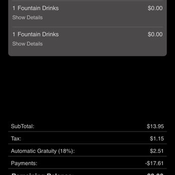 Flix Brewhouse - I ordered two cokes two popcorns a pizza and was charged only $22 the tickets for two adults and one child was $40 - Cinema Near Me - San Antonio, Texas