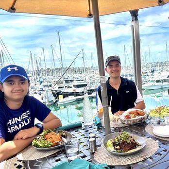 Blue Wave Bar & Grill - Dining with my Son and Husband at Blue Wave Bar & grill with a beautiful and relaxing view - American Near Me - San Diego, California Blue Wave Bar & Grill - Dining with my Son and Husband at Blue Wave Bar & grill with a beautiful and relaxing view - American Near Me - San Diego, California
