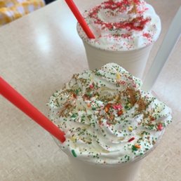 Eggnog shake