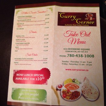 Curry Corner - Indian Near Me - Edmonton, Alberta Curry Corner - Indian Near Me - Edmonton, Alberta