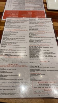 Menu photo 2 Mesero - Southlake Southlake, TX